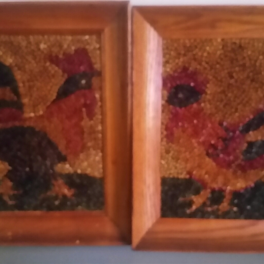 Framed Rooster Pictures